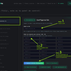 Configuración Rankias